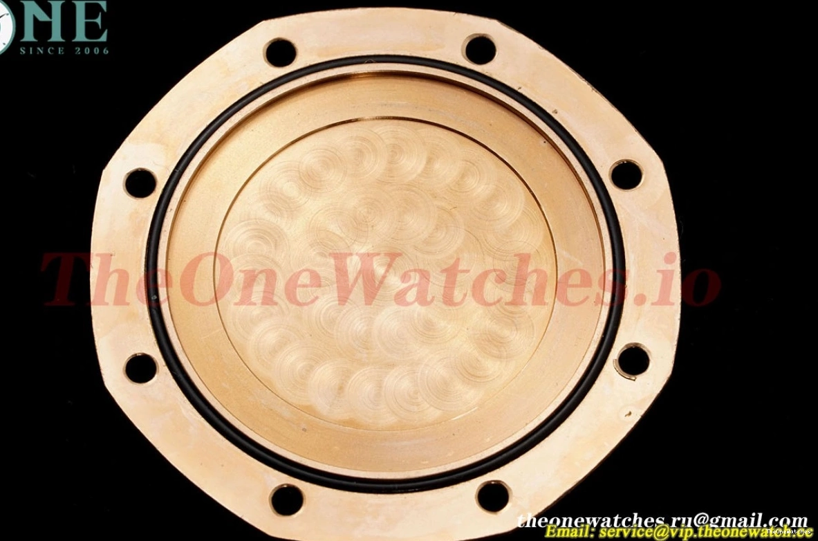 White JJF Diamond 33mm RG Swiss RG Qtz Oak Royal Ladies 0103